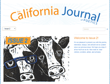 Tablet Screenshot of californiapoetics.org